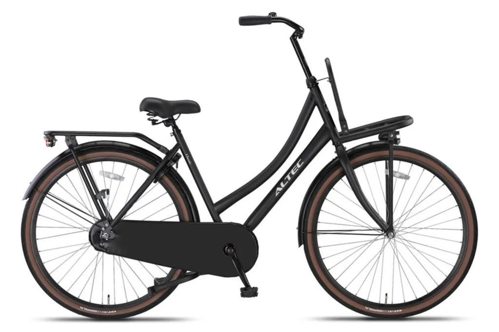 Altec Classic Transportfiets Mat Zwart