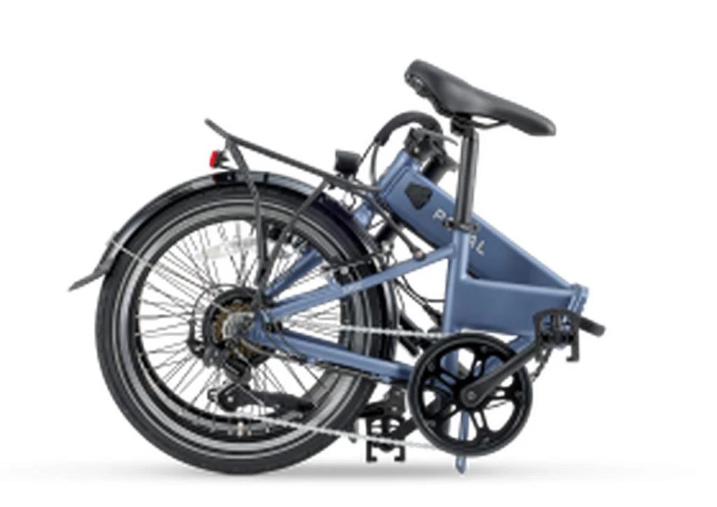 Popal E-Folt Vouwfiets Mat Blauw - Image 4